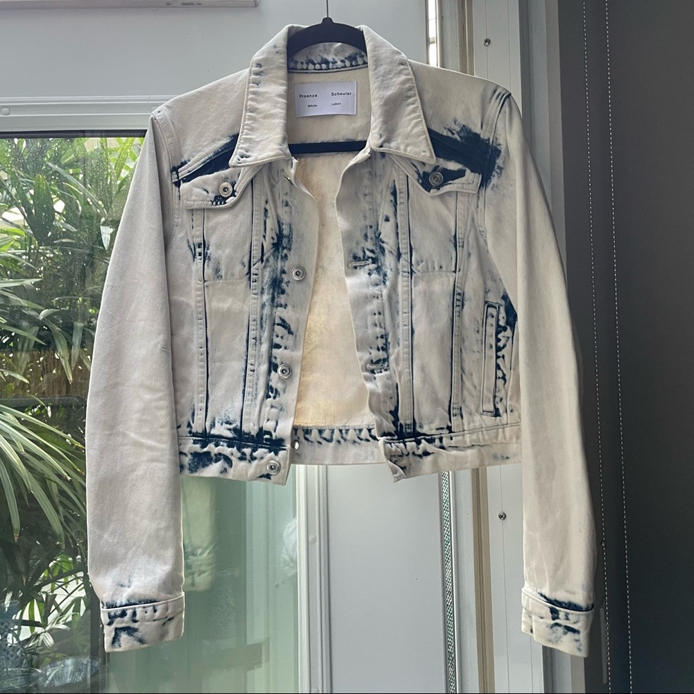 Proenza Schouler Bleached Denim Jacket